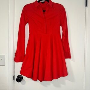 Express Mini Long-Sleeve Dress